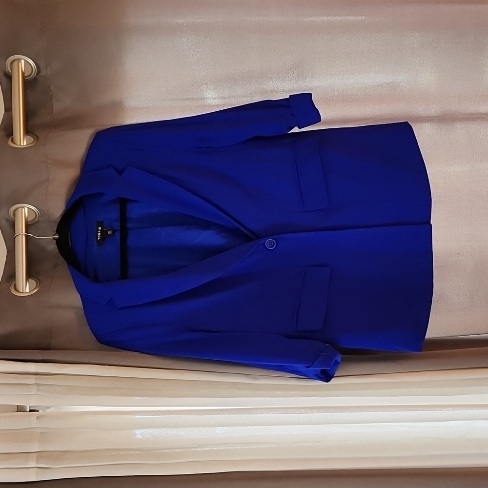 Beautiful cobalt blue Torrid blazer